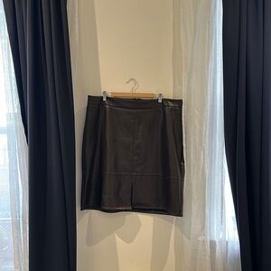NYDJ Brown A-Line Skirt